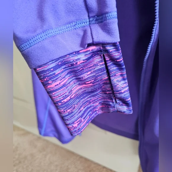 Fila Women's Purple Full-Zip Performance Jacket S - Picture 5 of 6